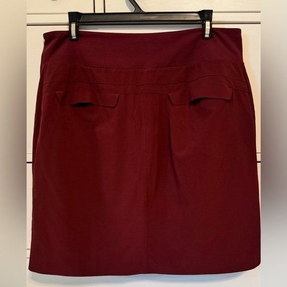 Athleta skort, size 12Tall. Cranberry color. - Picture 4 of 4